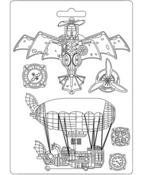 Stamperia Sir Vagabond Aviator Soft Mould A4 Aircraft (K3PTA4540)* Stamperia Sir Vagabond Aviator Soft Mould A4 Aircraft (K3PTA4540)*