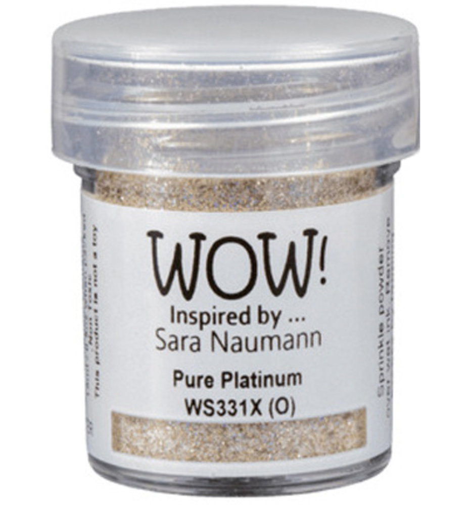 WOW! Pure Platinum Embossing Powder (WS331X) WOW! Pure Platinum Embossing Powder (WS331X)