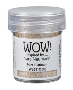 WOW! Pure Platinum Embossing Powder (WS331X) WOW! Pure Platinum Embossing Powder (WS331X)