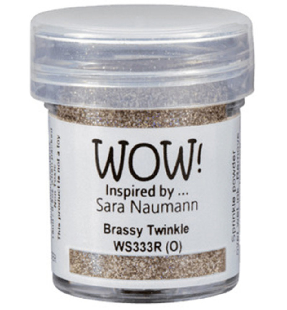 WOW! Brassy Twinkle Embossing Powder (WS333R) WOW! Brassy Twinkle Embossing Powder (WS333R)