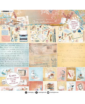 Studio Light Write Your Story 8x8 Inch Mixed Designs Paper Pad (JMA-WYS-PP35) Studio Light Write Your Story 8x8 Inch Mixed Designs Paper Pad (JMA-WYS-PP35)