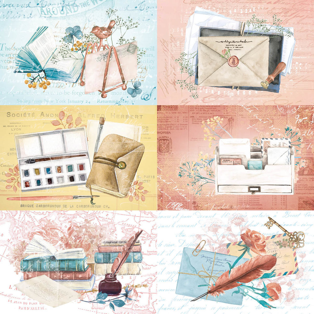 Studio Light Write Your Story 8x8 Inch Mixed Designs Paper Pad (JMA-WYS-PP35) Studio Light Write Your Story 8x8 Inch Mixed Designs Paper Pad (JMA-WYS-PP35)