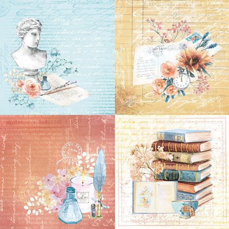 Studio Light Write Your Story 8x8 Inch Mixed Designs Paper Pad (JMA-WYS-PP35) Studio Light Write Your Story 8x8 Inch Mixed Designs Paper Pad (JMA-WYS-PP35)