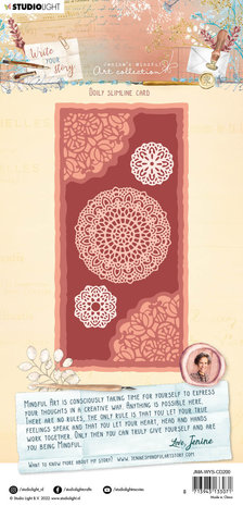 Studio Light Write Your Story Snijmal Slimline Doily (JMA-WYS-CD200) Studio Light Write Your Story Snijmal Slimline Doily (JMA-WYS-CD200)