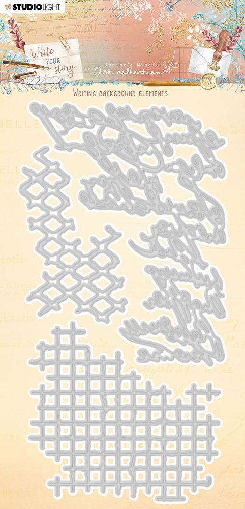 Studio Light Write Your Story Snijmal Writing Background Elements (JMA-WYS-CD201)