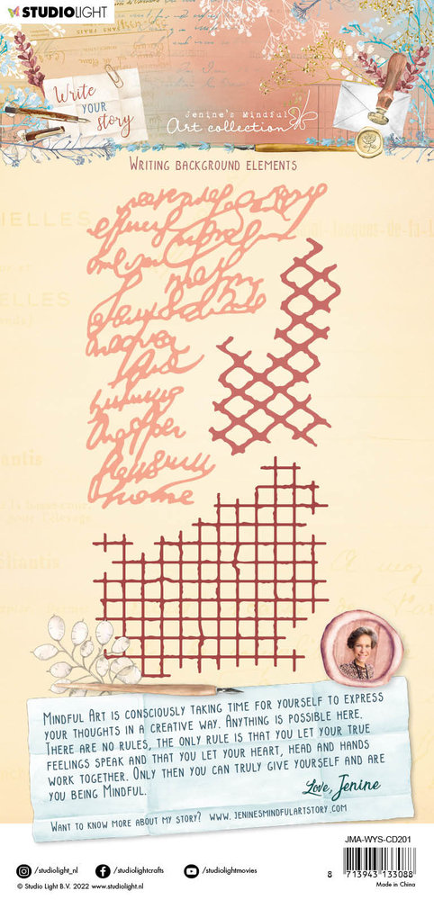 Studio Light Write Your Story Snijmal Writing Background Elements (JMA-WYS-CD201)