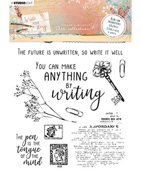 Studio Light Write Your Story Rub-on Transfers Decoration & Quote (JMA-WYS-RUB02) Studio Light Write Your Story Rub-on Transfers Decoration & Quote (JMA-WYS-RUB02)
