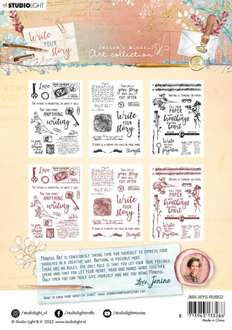 Studio Light Write Your Story Rub-on Transfers Decoration & Quote (JMA-WYS-RUB02) Studio Light Write Your Story Rub-on Transfers Decoration & Quote (JMA-WYS-RUB02)