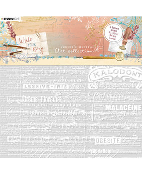 Studio Light Write Your Story 8x8 Inch Acetate Sheets (JMA-WYS-ACS01)