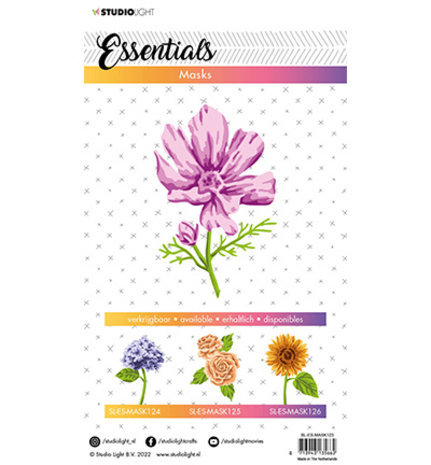 Studio Light Essentials Cosmos A5 Masking Stencil (SL-ES-MASK123) Studio Light Essentials Cosmos A5 Masking Stencil (SL-ES-MASK123)