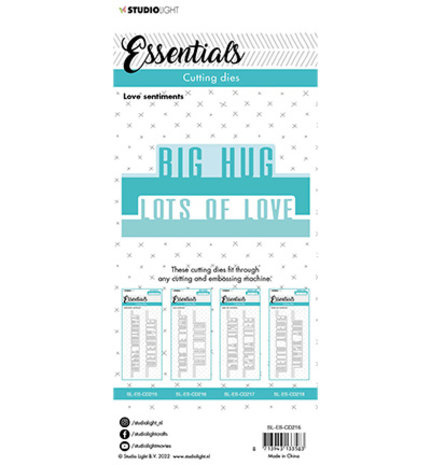 Studio Light Essentials Snijmal Love Sentiments (SL-ES-CD216) Studio Light Essentials Snijmal Love Sentiments (SL-ES-CD216)