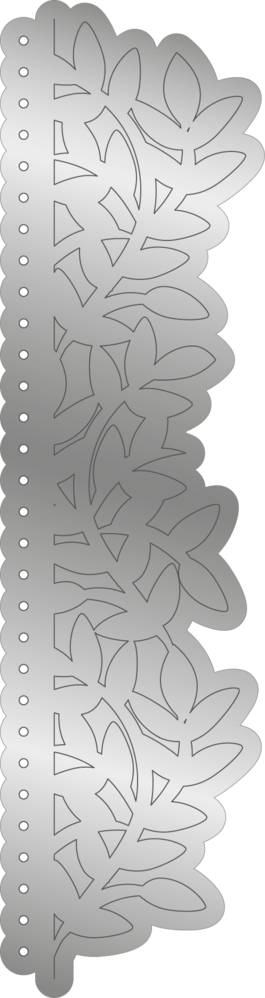 Gemini Timeless Borders Edge'ables Dies Flourishing Foliage (GEM-MD-EDG-FFOLIA)
