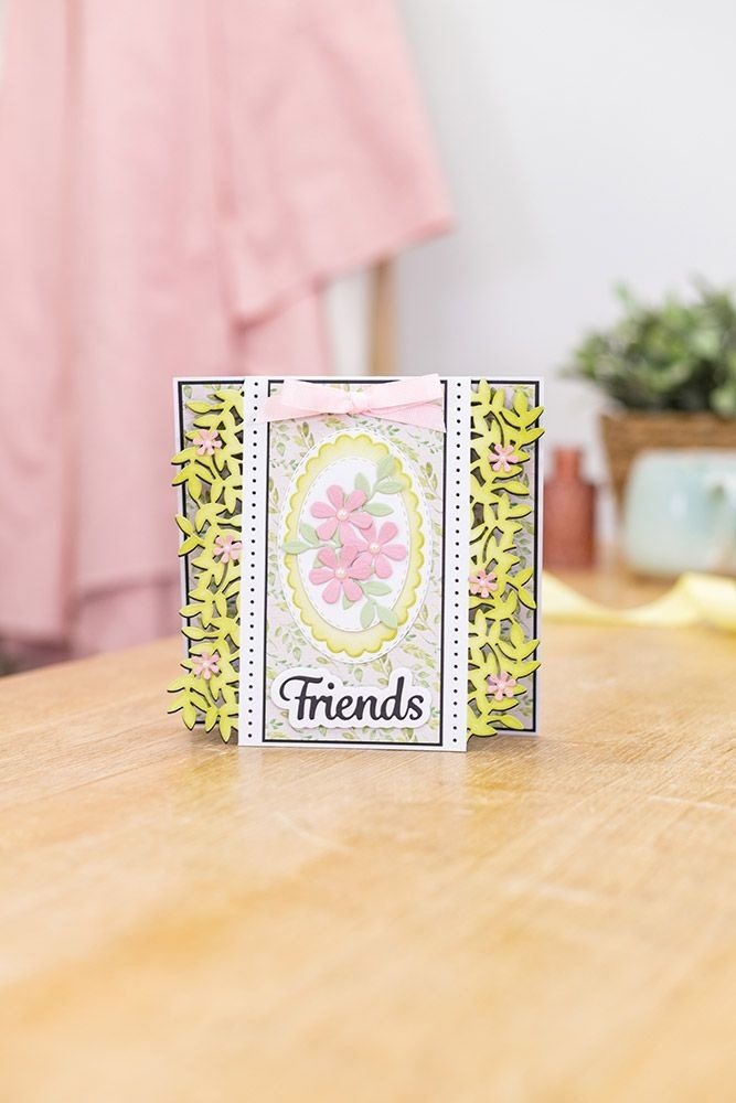 Gemini Timeless Borders Edge'ables Dies Flourishing Foliage (GEM-MD-EDG-FFOLIA)