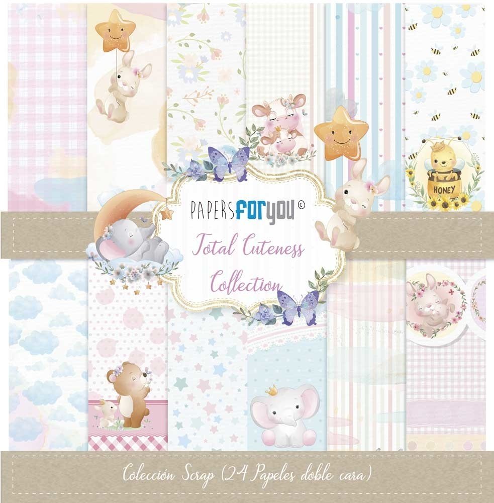 Papers For You Total Cuteness 6x6 Inch Paper Pack (24pcs) (PFY-10276) Papers For You Total Cuteness 6x6 Inch Paper Pack (24pcs) (PFY-10276)