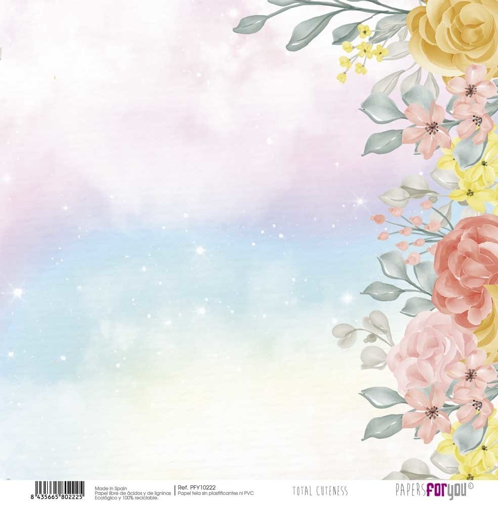 Papers For You Total Cuteness 12x12 Inch Canvas (8pcs) (PFY-10216) Papers For You Total Cuteness 12x12 Inch Canvas (8pcs) (PFY-10216)