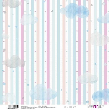 Papers For You Total Cuteness 12x12 Inch Canvas (8pcs) (PFY-10216) Papers For You Total Cuteness 12x12 Inch Canvas (8pcs) (PFY-10216)