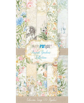 Papers For You Ancient Gardens Slimline Paper Pack (10pcs) (PFY-4681)* Papers For You Ancient Gardens Slimline Paper Pack (10pcs) (PFY-4681)*