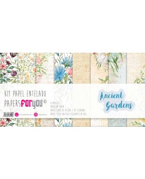 Papers For You Ancient Gardens 12x12 Inch Canvas (8pcs) (PFY-4690)* Papers For You Ancient Gardens 12x12 Inch Canvas (8pcs) (PFY-4690)*