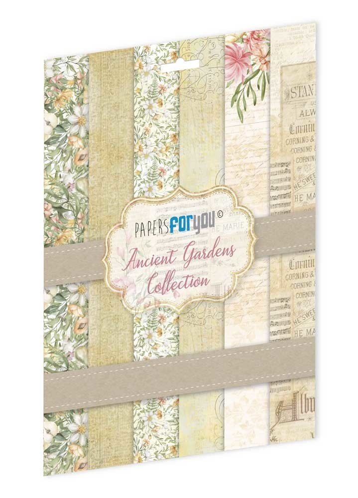 Papers For You Ancient Gardens Rice Paper Kit (8pcs) (PFY-10322) Papers For You Ancient Gardens Rice Paper Kit (8pcs) (PFY-10322)