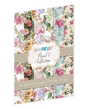 Papers For You Floral I Rice Paper Kit (8pcs) (PFY-10172) Papers For You Floral I Rice Paper Kit (8pcs) (PFY-10172)