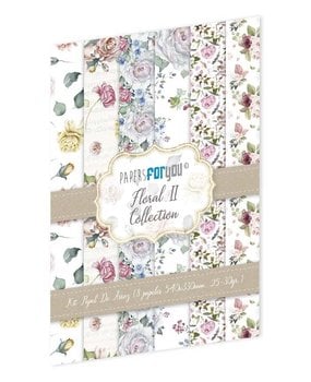 Papers For You Floral II Rice Paper Kit (8pcs) (PFY-10173) Papers For You Floral II Rice Paper Kit (8pcs) (PFY-10173)