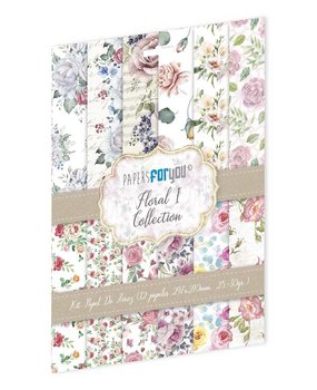Papers For You Floral I A4 Rice Paper Kit (12pcs) (PFY-10181) Papers For You Floral I A4 Rice Paper Kit (12pcs) (PFY-10181)