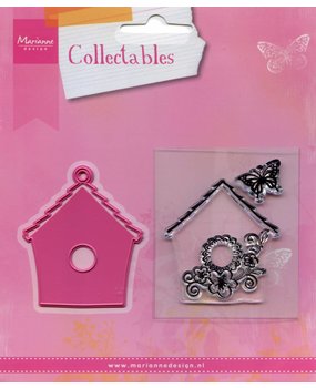 Marianne Design Collectable Birdhouse Flowers (COL1308)