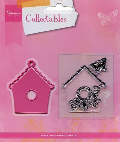 Marianne Design Collectable Birdhouse Flowers (COL1308)