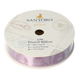 Gorjuss Printed Satin Ribbon Sugar and Spice 10 meter (GOR367112)