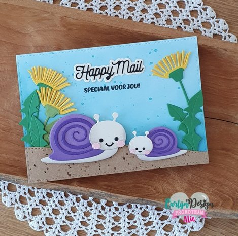 Carlijn Design Snijmallen Snail Jazz (CDJD-0028) Carlijn Design Snijmallen Snail Jazz (CDJD-0028)