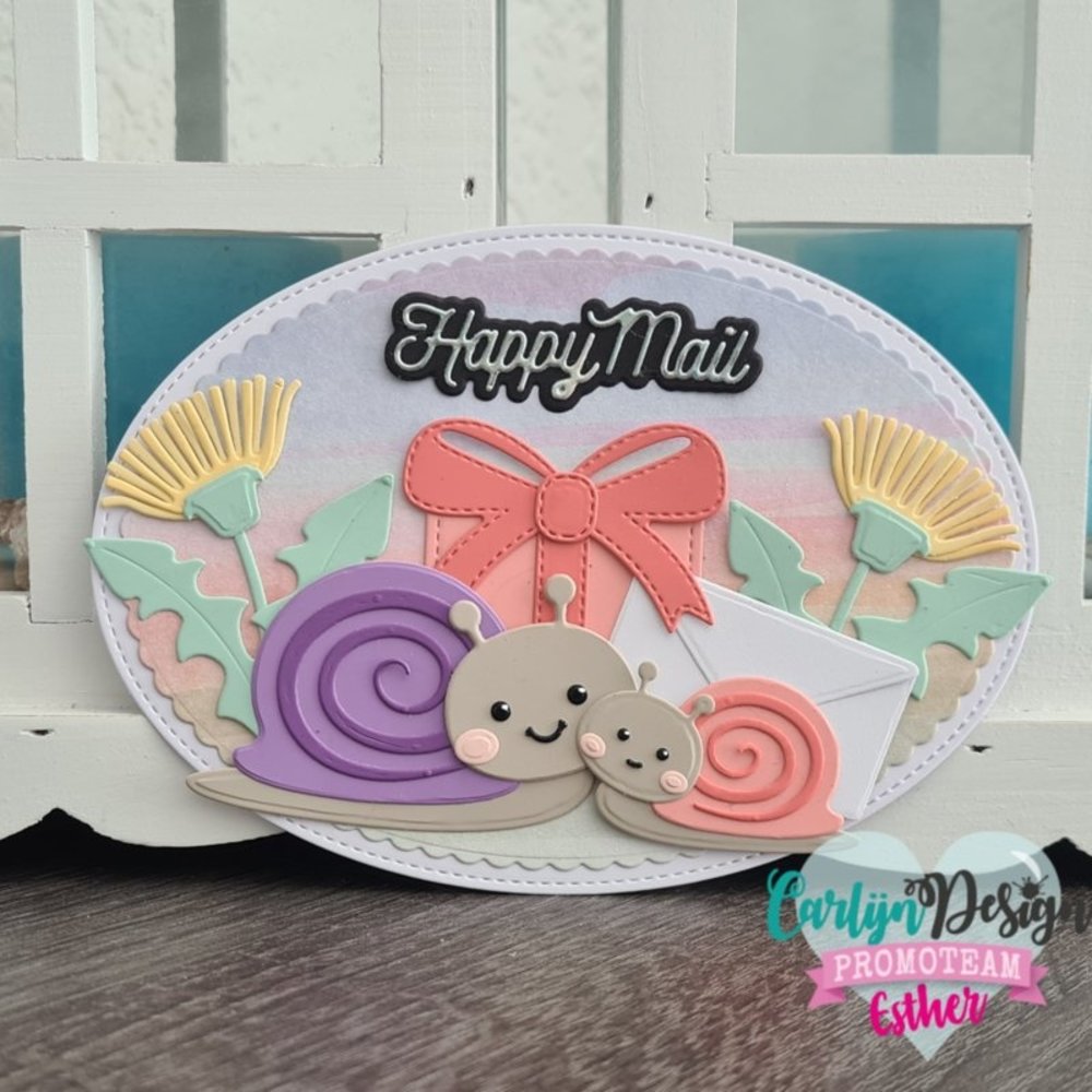 Carlijn Design Snijmallen Snail Jazz (CDJD-0028) Carlijn Design Snijmallen Snail Jazz (CDJD-0028)