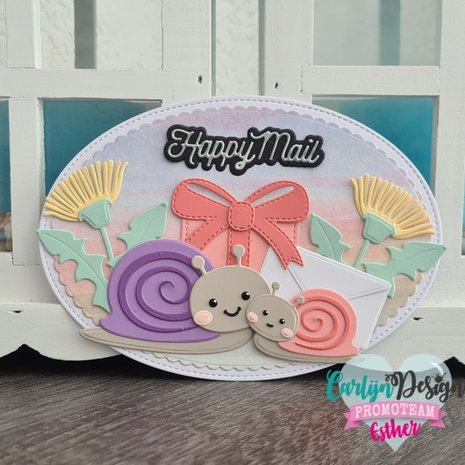 Carlijn Design Snijmallen Snail Jazz (CDJD-0028) Carlijn Design Snijmallen Snail Jazz (CDJD-0028)