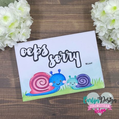 Carlijn Design Snijmallen Snail Jazz (CDJD-0028) Carlijn Design Snijmallen Snail Jazz (CDJD-0028)