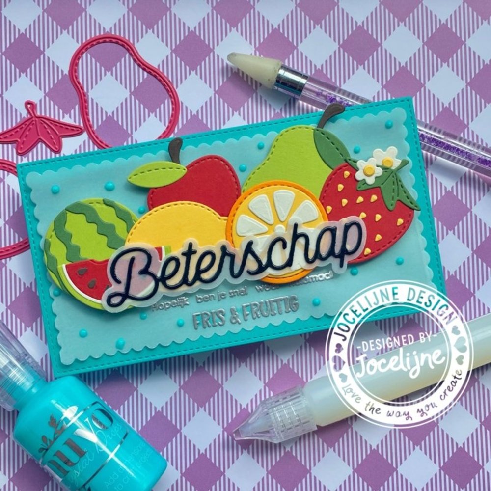 Carlijn Design Snijmallen Fruity Smiles (CDJD-0029) Carlijn Design Snijmallen Fruity Smiles (CDJD-0029)