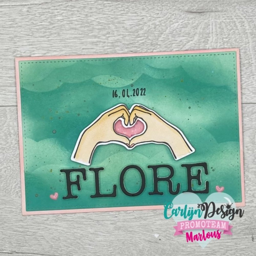 Carlijn Design Snijmallen Alfabet Typemachine Groot (CDSN-0169)