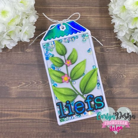 Carlijn Design Snijmallen Alfabet Typemachine Klein (CDSN-0170)