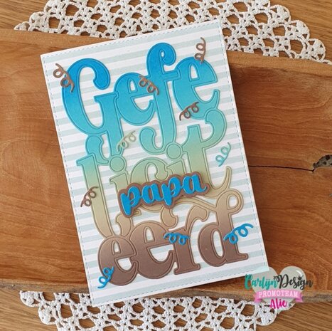 Carlijn Design Snijmallen Vader Papa (CDSN-0175) Carlijn Design Snijmallen Vader Papa (CDSN-0175)