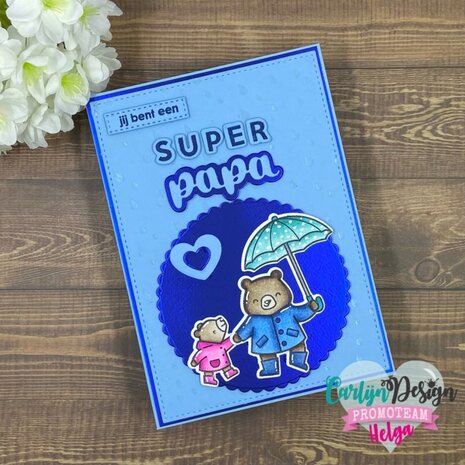 Carlijn Design Snijmallen Vader Papa (CDSN-0175) Carlijn Design Snijmallen Vader Papa (CDSN-0175)