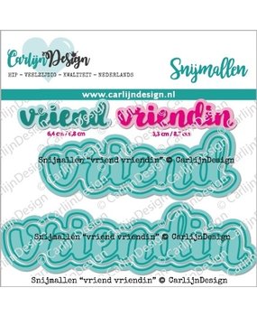 Carlijn Design Snijmallen Vriend Vriendin (CDSN-0177)