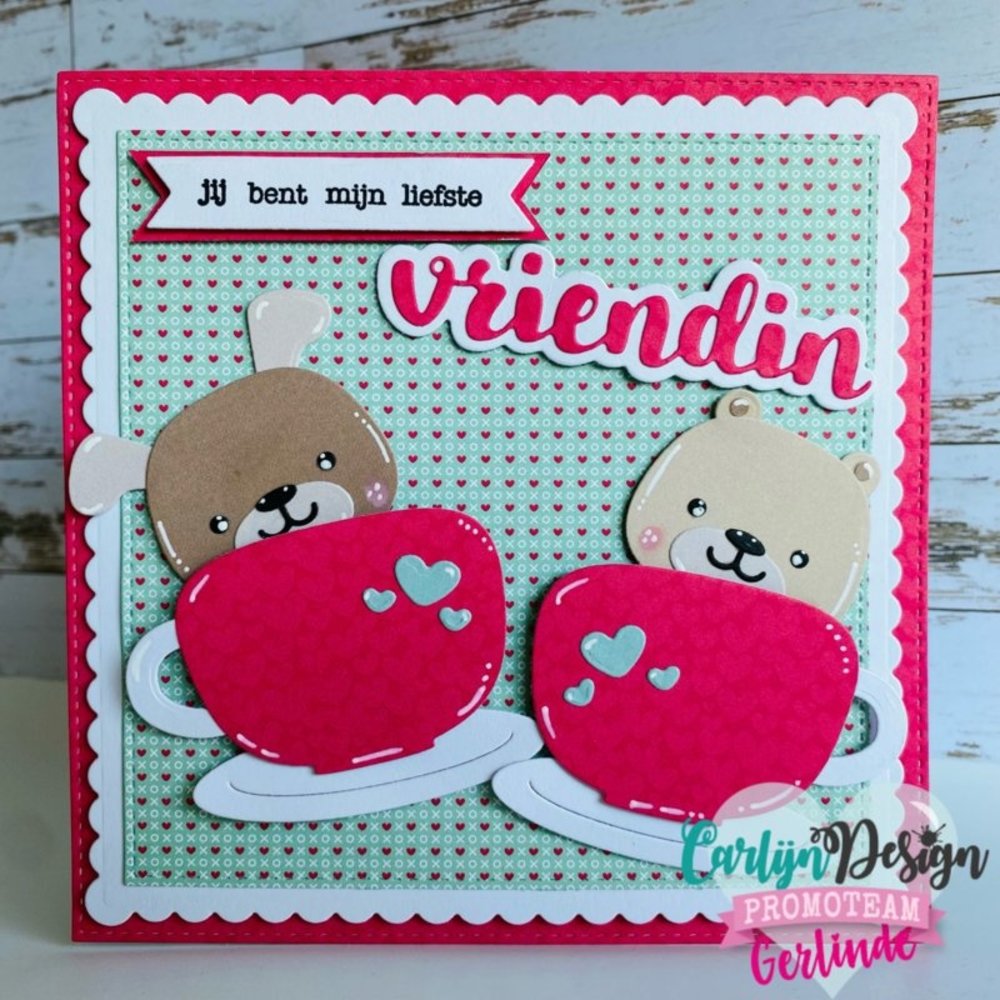 Carlijn Design Snijmallen Vriend Vriendin (CDSN-0177)