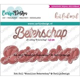 Carlijn Design Hot Foil Monoline Beterschap (CDHF-0018)