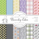 The Paper Boutique Spring Gnomes 8x8 Inch Paper Pack (PB1800)