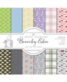 The Paper Boutique Spring Gnomes 8x8 Inch Paper Pack (PB1800) The Paper Boutique Spring Gnomes 8x8 Inch Paper Pack (PB1800)