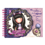 Gorjuss Notebook Layered Wirobound Cheshire Cat (1139GJ01)