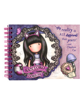 Gorjuss Notebook Layered Wirobound Cheshire Cat (1139GJ01) Gorjuss Notebook Layered Wirobound Cheshire Cat (1139GJ01)