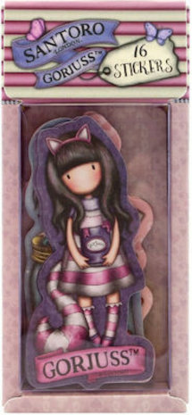 Gorjuss Papercraft Stickers Cheshire Cat (1135GJ01)