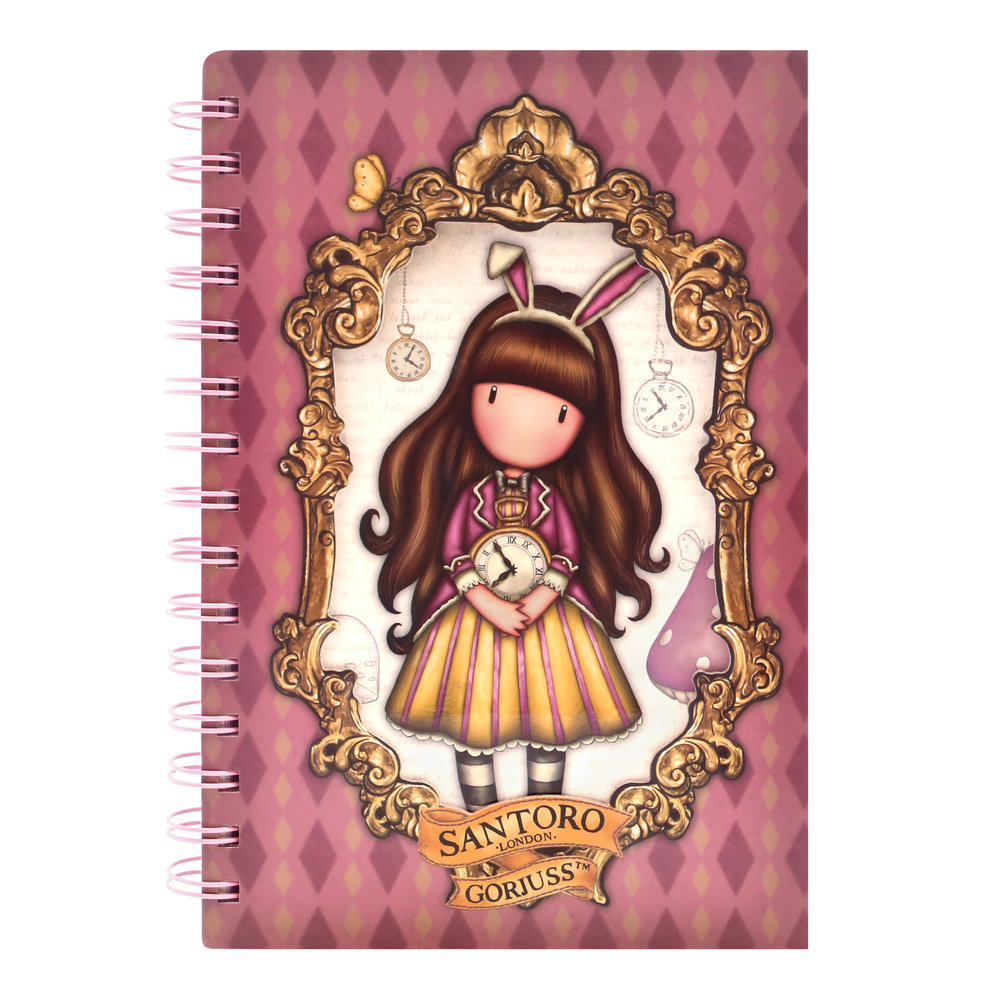 Gorjuss Notebook Cameo Just One Second (1144GJ02) Gorjuss Notebook Cameo Just One Second (1144GJ02)