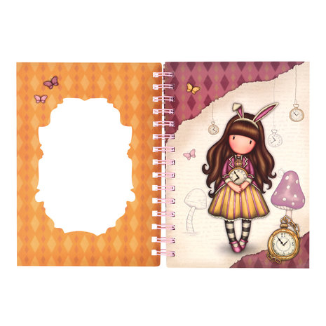 Gorjuss Notebook Cameo Just One Second (1144GJ02) Gorjuss Notebook Cameo Just One Second (1144GJ02)