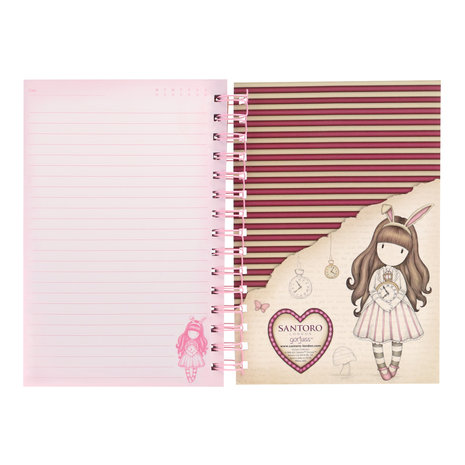 Gorjuss Notebook Cameo Just One Second (1144GJ02) Gorjuss Notebook Cameo Just One Second (1144GJ02)