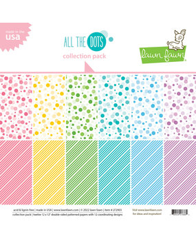 Lawn Fawn All the Dots 12x12 Inch Collection Pack (LF2903) Lawn Fawn All the Dots 12x12 Inch Collection Pack (LF2903)
